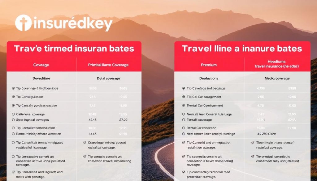compare travel insurance plans