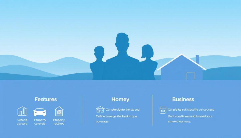 coverage options for car home and business